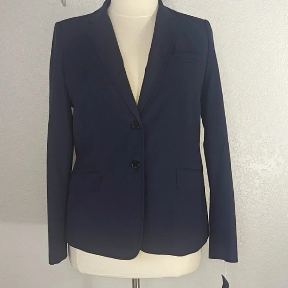 American Airlines Size 14 Navy Blazer by Lands' End